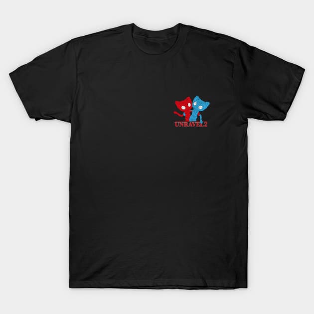 Unravel 2 Friends small T-Shirt by Arzeglup